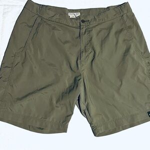 Royal Robbins Sz 16 Women’s Short Nylon/ Spandex Gray/ Green